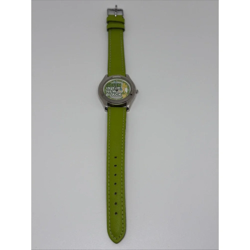 Tinkerbell‎ Disney Watch Green Band Green Is The New Black Needs Battery